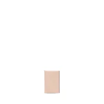 Valextra Card Case with Button in Bonne Mine Pink and Black | Wallets & Purses | Coveti