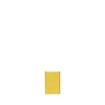 Valextra Card Case with Button in Yellow and Black | Wallets & Purses | Coveti