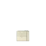Valextra Card Holder 8CC with Zip in Pergamena White | Wallets & Purses | Coveti