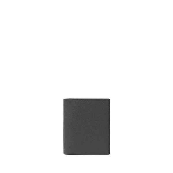 Valextra Compact Wallet 3CC with Coin Purse in Smokey Grey | Wallets & Purses | Coveti