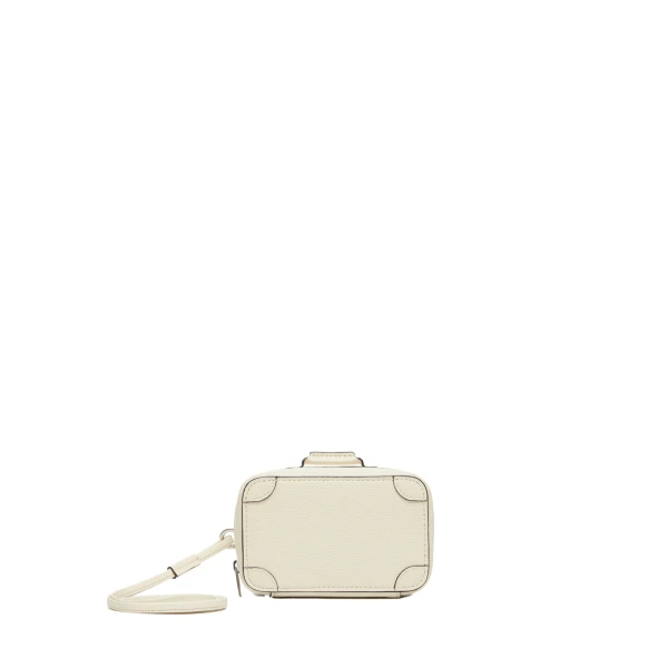 Costa Keychain in Pergamena White