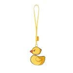 Valextra Duckling Charm in Yellow Mix | Bag charms | Coveti