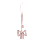 Valextra Engineering Beauty Bow Charm in Peony Pink | Bag charms | Coveti