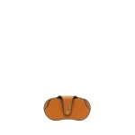 Valextra Glasses Case in Havana Brown | Cases | Coveti