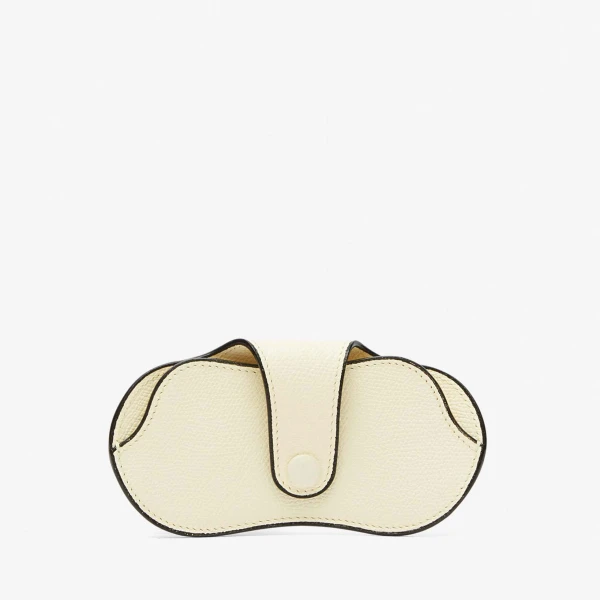 Valextra Glasses Case in Pergamena White | Cases | Coveti