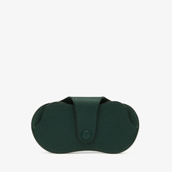 Valextra Glasses Case in Valextra Green | Cases | Coveti