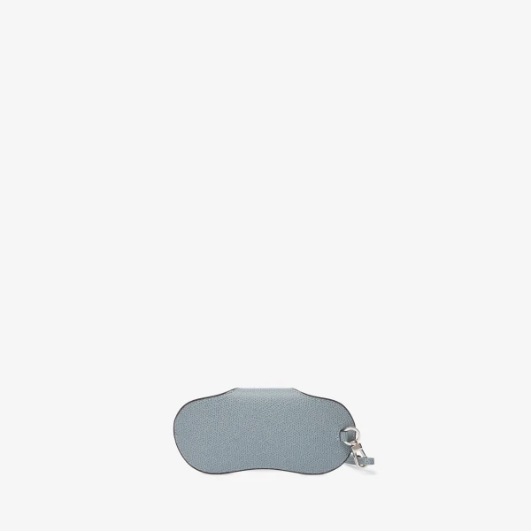Valextra Glasses Case with Lanyard in Niagara Blue | Cases | Coveti