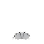Valextra Glasses Case with Lanyard in Stone Grey | Cases | Coveti