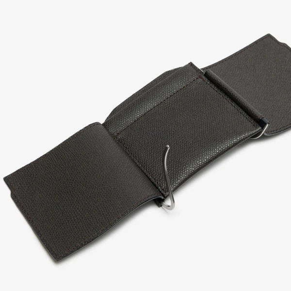 Valextra Grip Spring in Dark Brown | Cases | Coveti