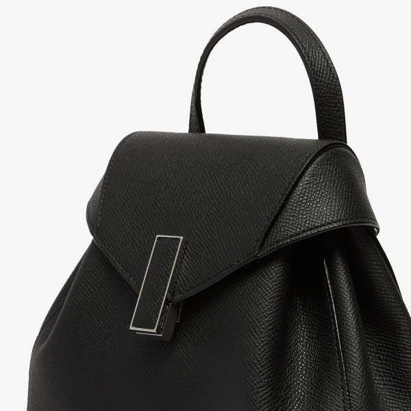 Valextra Iside Backpack Mini in Black | Backpacks | Coveti
