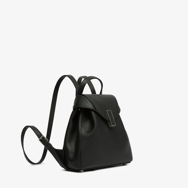 Valextra Iside Backpack Mini in Black | Backpacks | Coveti