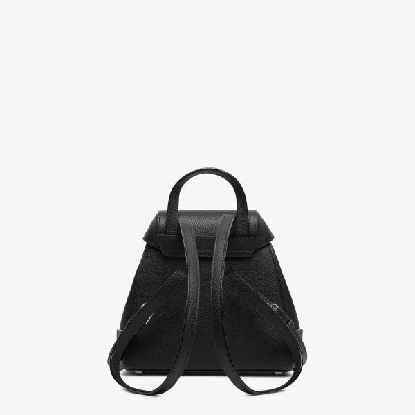Valextra Iside Backpack Mini in Black | Backpacks | Coveti