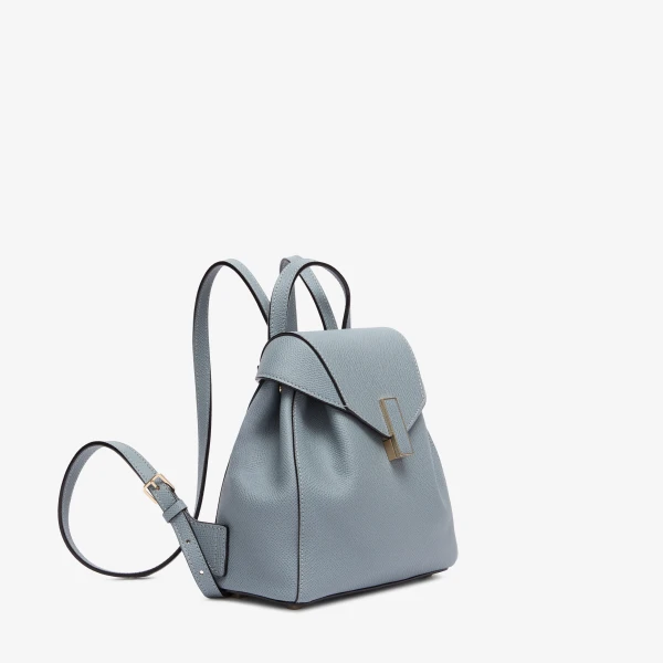 Valextra Iside Backpack Mini in Niagara Blue | Backpacks | Coveti