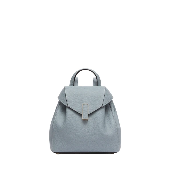 Valextra Iside Backpack Mini in Niagara Blue | Backpacks | Coveti