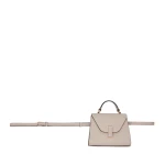 Valextra Iside Belt Bag in Nude Pink | Belt Bags | Coveti