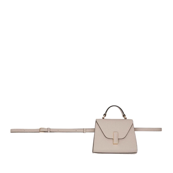 Valextra Iside Belt Bag in Nude Pink | Belt Bags | Coveti