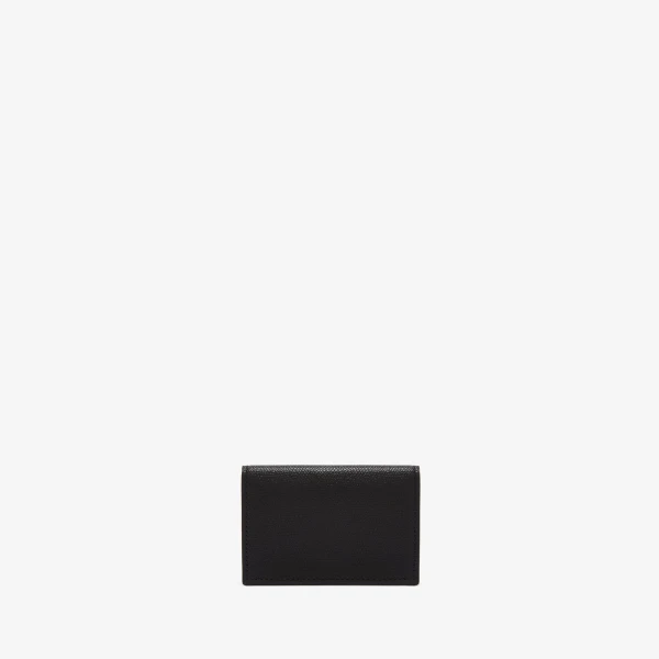 Valextra Iside Card Holder in Black | Wallets & Purses | Coveti