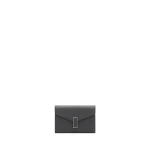 Valextra Iside Card Holder in Smokey Grey | Wallets & Purses | Coveti