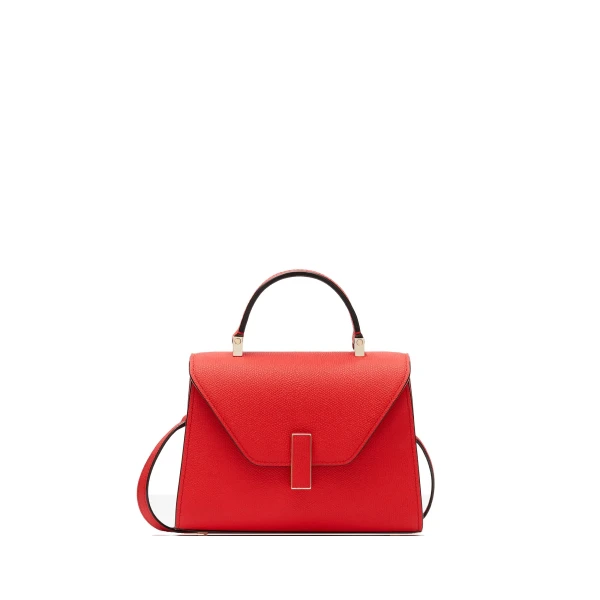 Iside Crossbody Micro Bag in Crimson Red