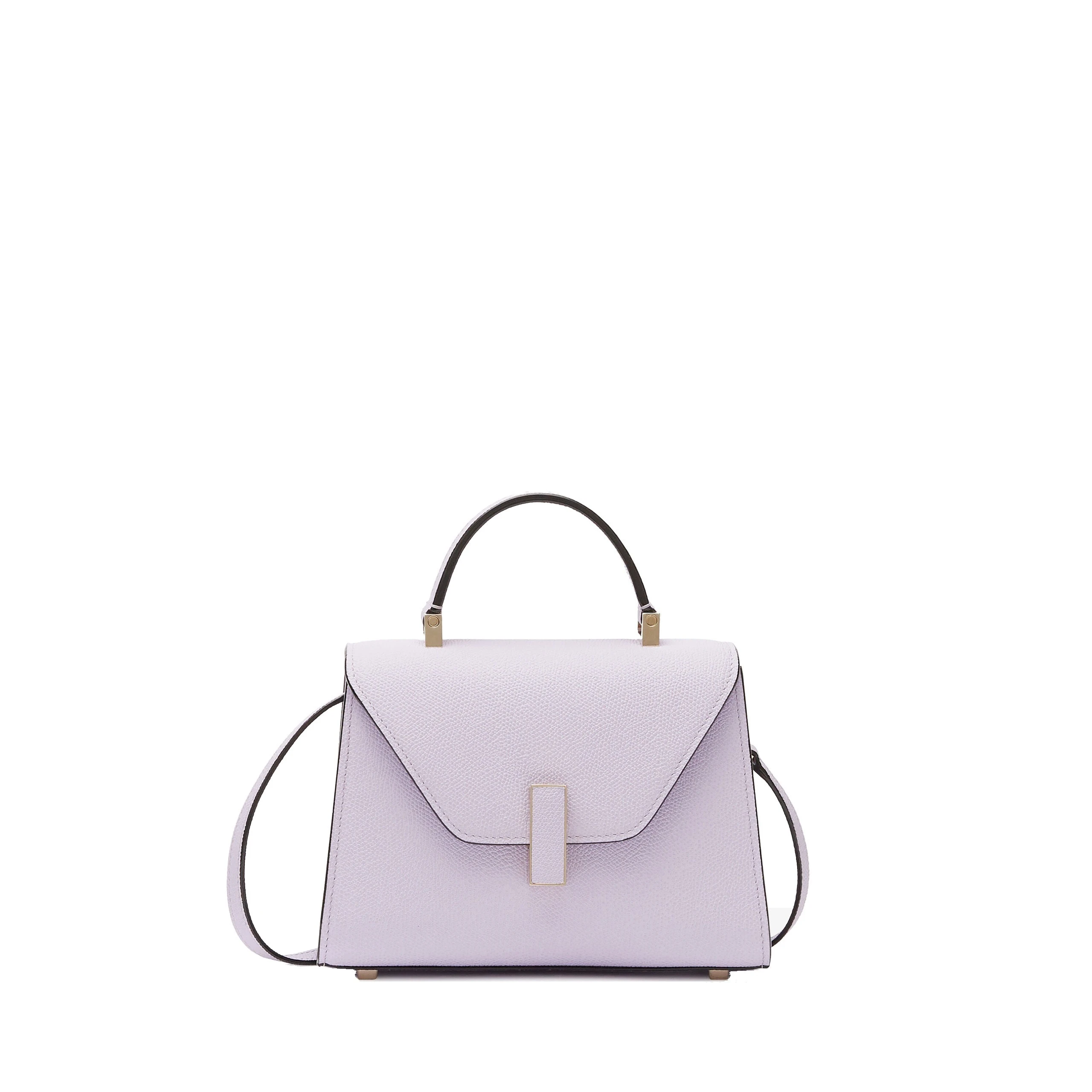 Valextra Iside Crossbody Micro Bag in Wisteria Pink Valextra Iside Crossbody Micro Bag in Wisteria Pink | Shoulder & Crossbody Bags | Coveti