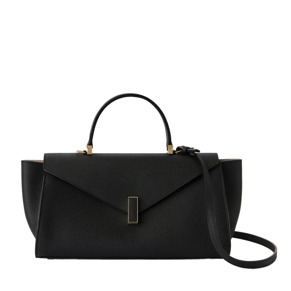 Iside Editor Top Handle Medium Bag in Black