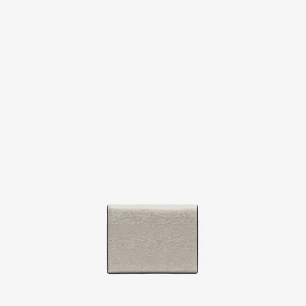 Valextra Iside Fold Wallet in Ash Grey | Wallets & Purses | Coveti