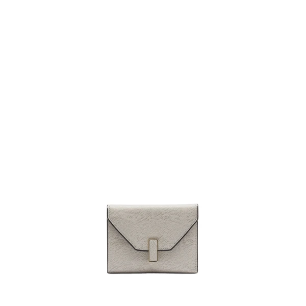 Valextra Iside Fold Wallet in Ash Grey | Wallets & Purses | Coveti