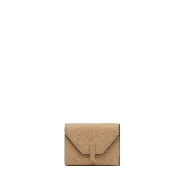Valextra Iside Fold Wallet in Cashmere Beige | Wallets & Purses | Coveti