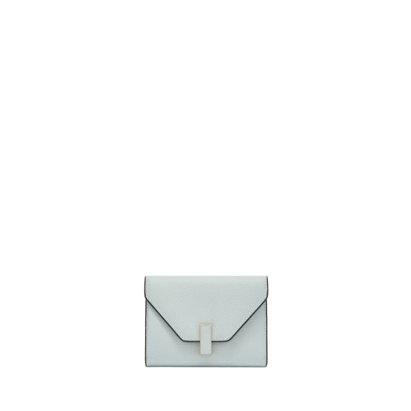 Valextra Iside Fold Wallet in Ice | Wallets & Purses | Coveti