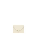 Valextra Iside Fold Wallet in Pergamena White | Wallets & Purses | Coveti