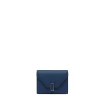 Valextra Iside Fold Wallet in Sapphire Blue | Wallets & Purses | Coveti