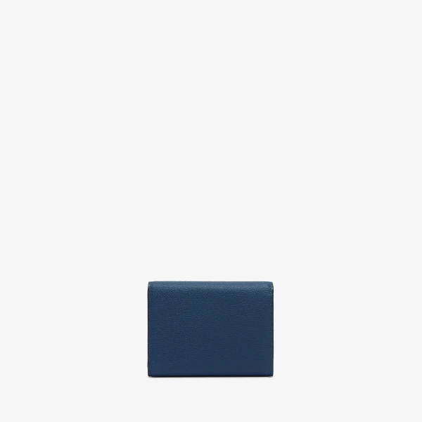 Valextra Iside Fold Wallet in Sapphire Blue | Wallets & Purses | Coveti
