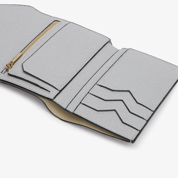Valextra Iside Fold Wallet in Stone Grey | Wallets & Purses | Coveti