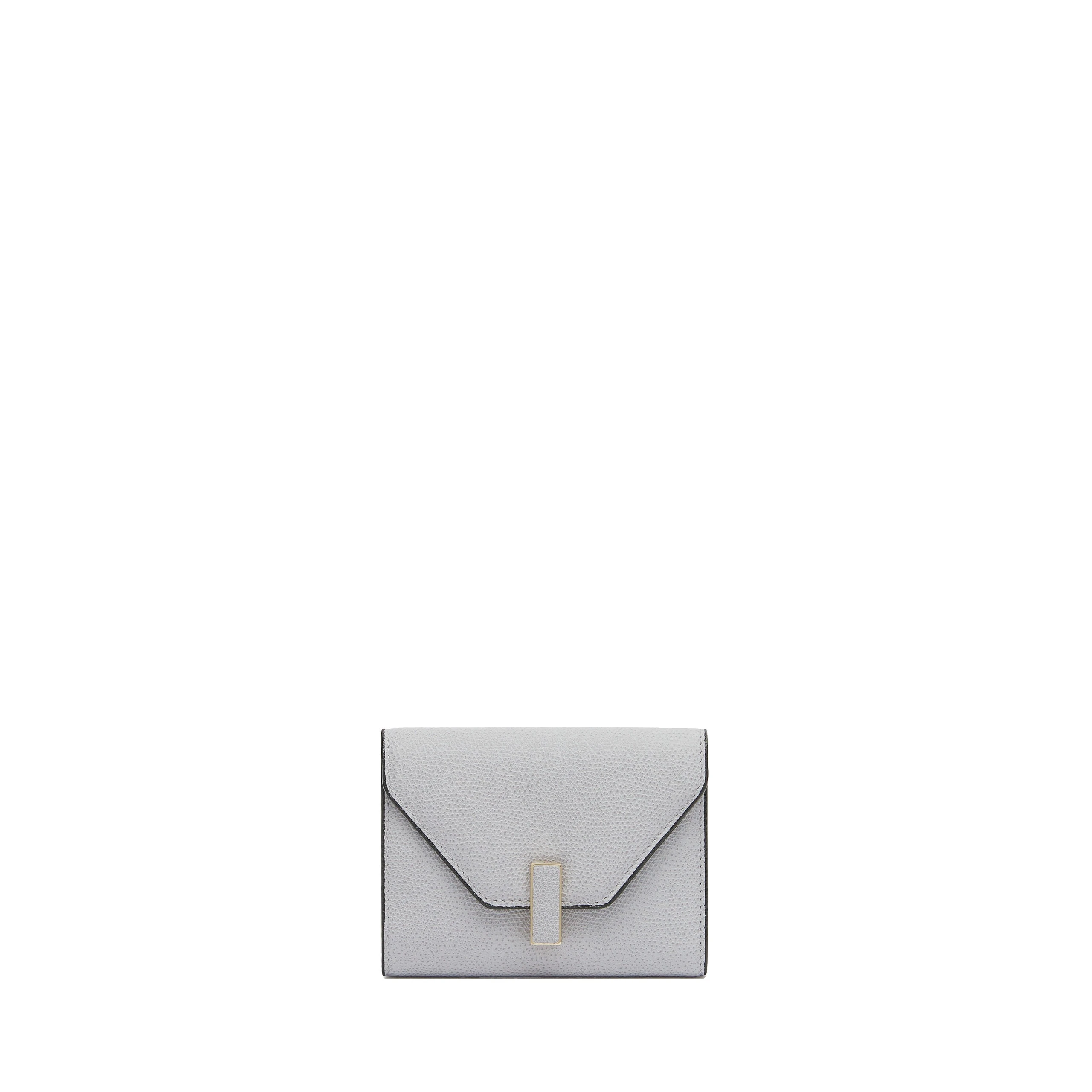 Valextra Iside Fold Wallet in Stone Grey Valextra Iside Fold Wallet in Stone Grey | Wallets & Purses | Coveti