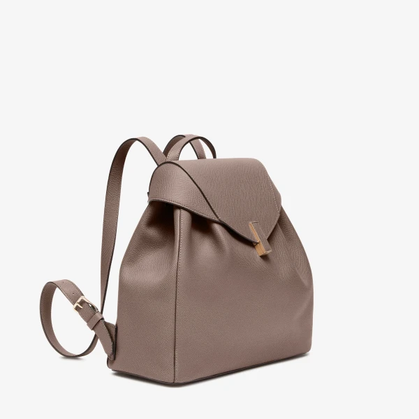 Valextra Iside Medium Backpack in Sahara Brown | Backpacks | Coveti