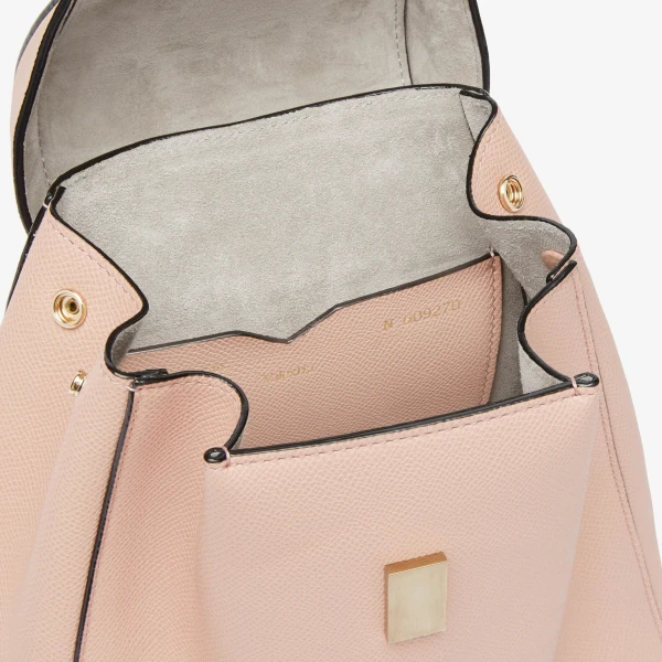 Valextra Iside Mini Backpack in Bonne Mine Pink | Backpacks | Coveti