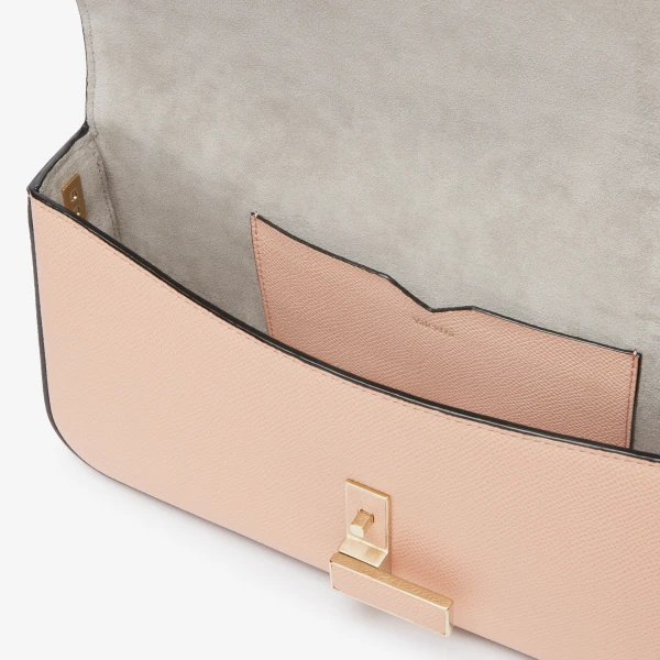 Valextra Iside Shoulder Bag in Bonne Mine Pink | Shoulder & Crossbody Bags | Coveti