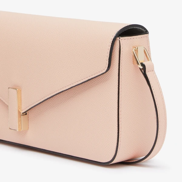 Valextra Iside Shoulder Bag in Bonne Mine Pink | Shoulder & Crossbody Bags | Coveti