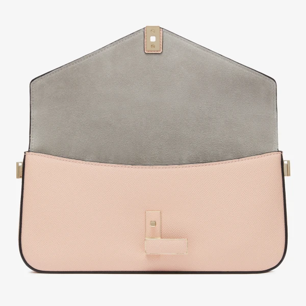 Valextra Iside Shoulder Bag in Bonne Mine Pink | Shoulder & Crossbody Bags | Coveti