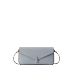 Valextra Iside Shoulder Bag in Niagara Blue | Shoulder & Crossbody Bags | Coveti