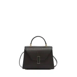 Valextra Iside Snake Crossbody Micro Bag in Black and Crimson Red | Shoulder & Crossbody Bags | Coveti
