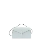 Valextra Iside Tin Top Handle Bag in Ice | Totes & Top-Handle Bags | Coveti