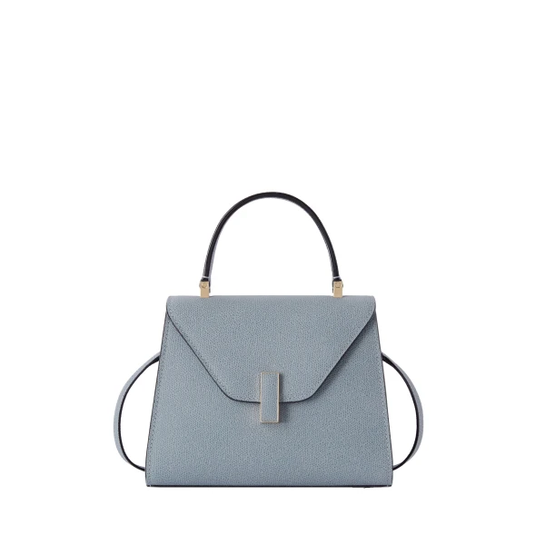 Iside Top Handle Mini Bag in Niagara Blue