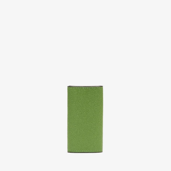 Valextra Key Holder 6 Hooks in Grass Green | Keys Holder | Coveti