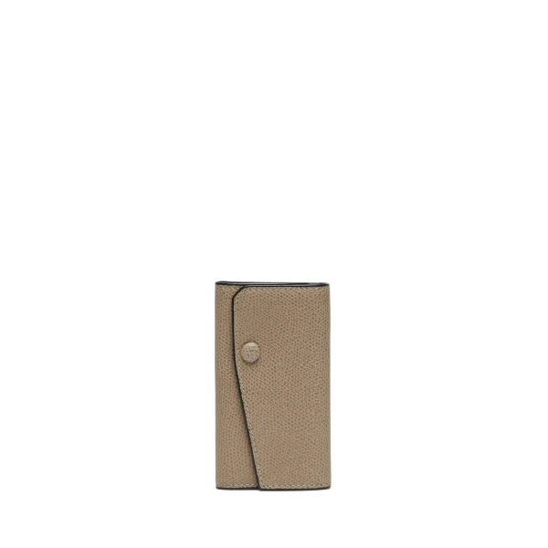 Key Holder 6 Hooks in Oyster Brown
