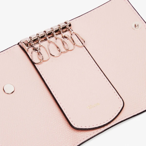 Valextra Key Holder 6 Hooks in Peony Pink | Keys Holder | Coveti