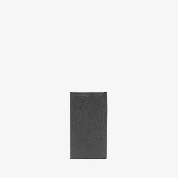 Valextra Key Holder 6 Hooks in Smokey Grey | Keys Holder | Coveti