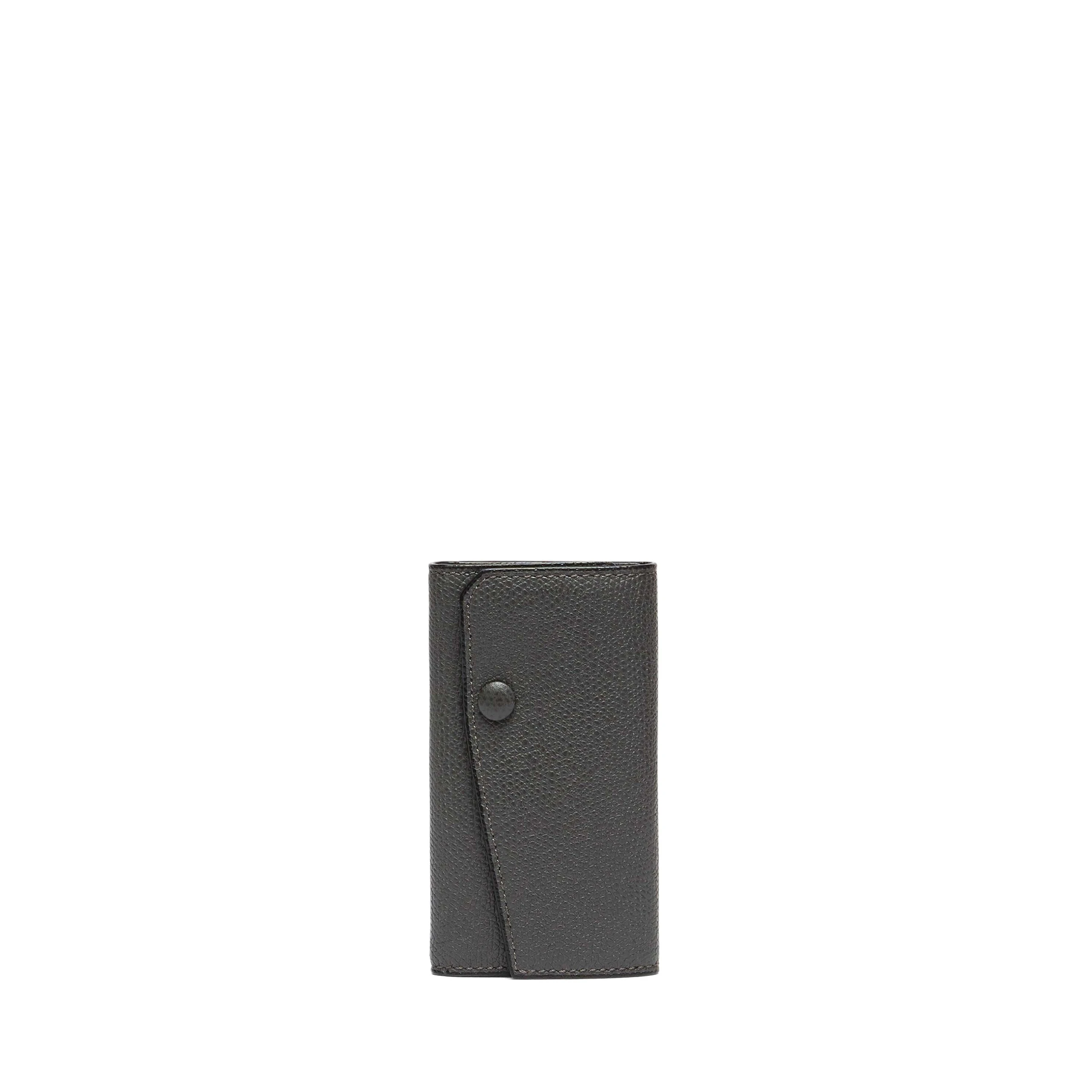 Valextra Key Holder 6 Hooks in Smokey Grey Valextra Key Holder 6 Hooks in Smokey Grey | Keys Holder | Coveti