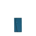 Valextra Key Holder 6 Hooks with Button in Cobalt Blue | Keys Holder | Coveti