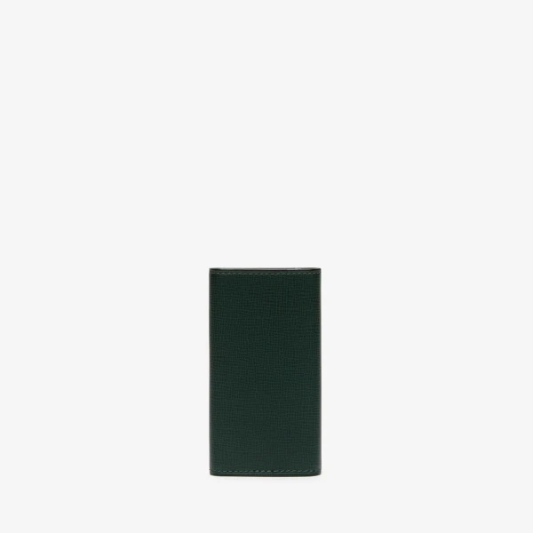 Valextra Key Holder 6 Hooks with Button in Valextra Green | Keys Holder | Coveti